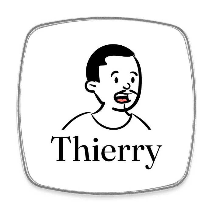 Magnet personnalisé au prénom Thierry