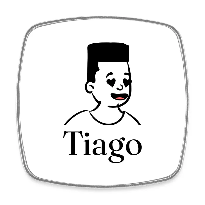 Magnet personnalisé au prénom Tiago