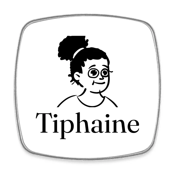 Magnet personnalisé au prénom Tiphaine