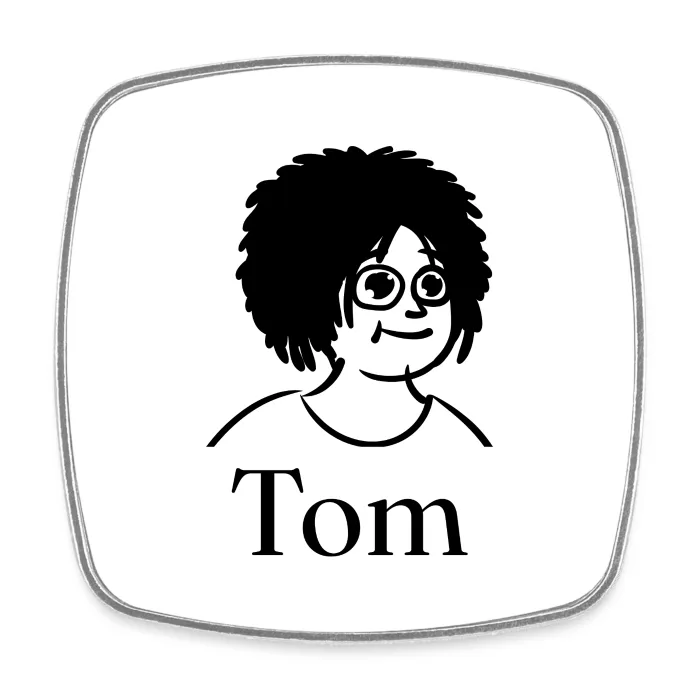 Magnet personnalisé au prénom Tom