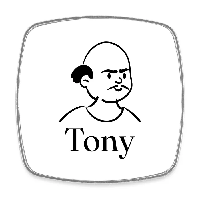 Magnet personnalisé au prénom Tony