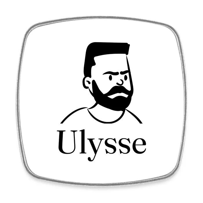 Magnet personnalisé au prénom Ulysse