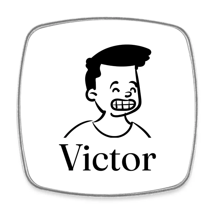 Magnet personnalisé au prénom Victor