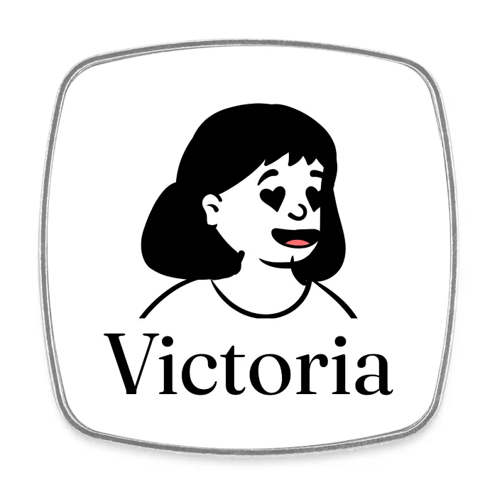 Magnet personnalisé au prénom Victoria