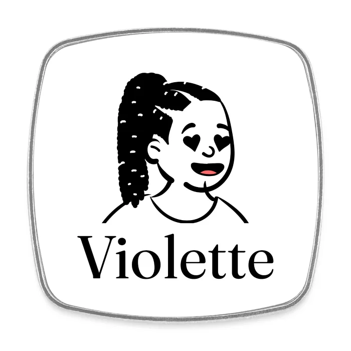 Magnet personnalisé au prénom Violette