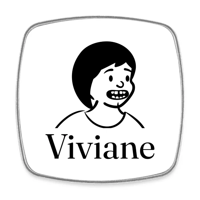 Magnet personnalisé au prénom Viviane