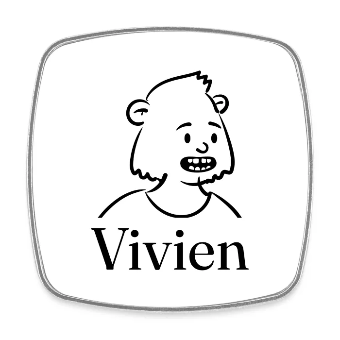 Magnet personnalisé au prénom Vivien