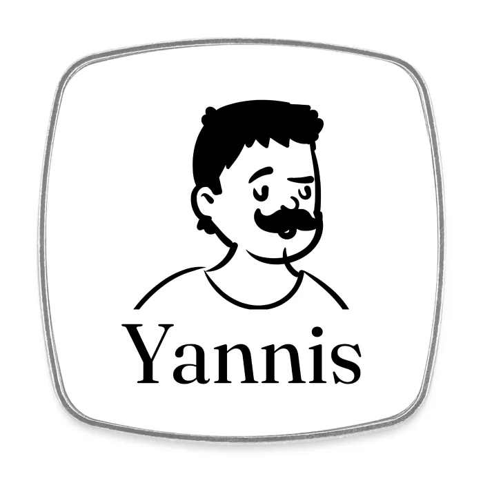 Magnet personnalisé au prénom Yannis