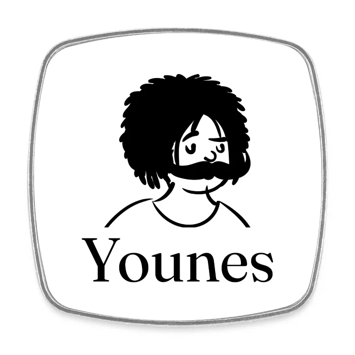 Magnet personnalisé au prénom Younes