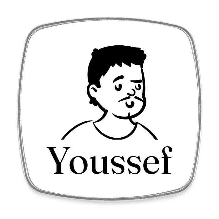Magnet personnalisé au prénom Youssef