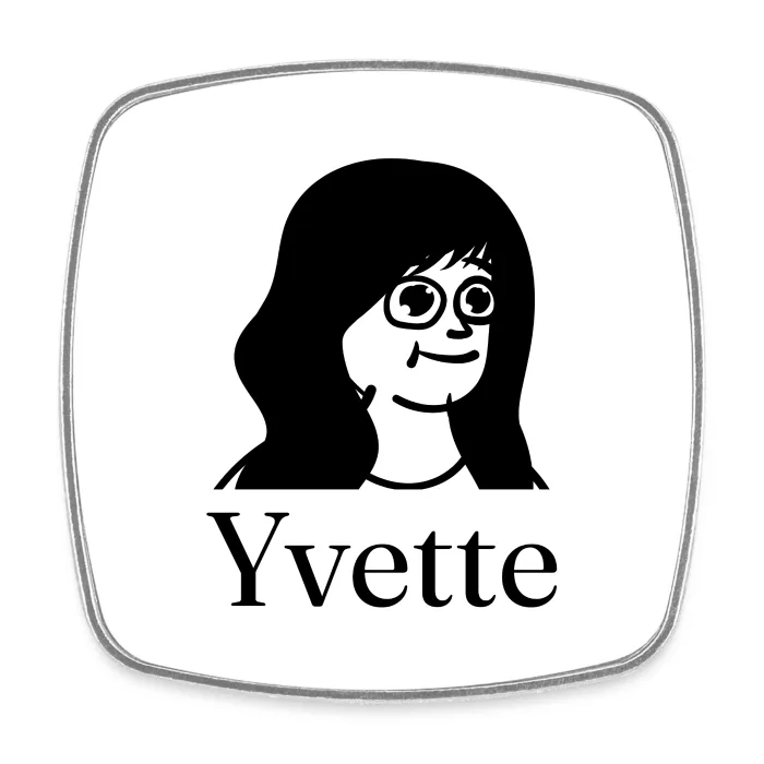 Magnet personnalisé au prénom Yvette
