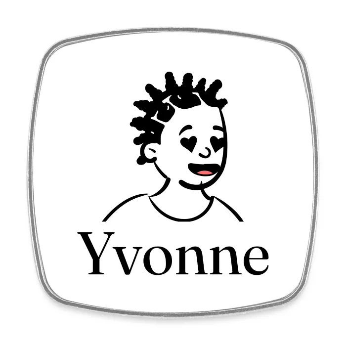 Magnet personnalisé au prénom Yvonne