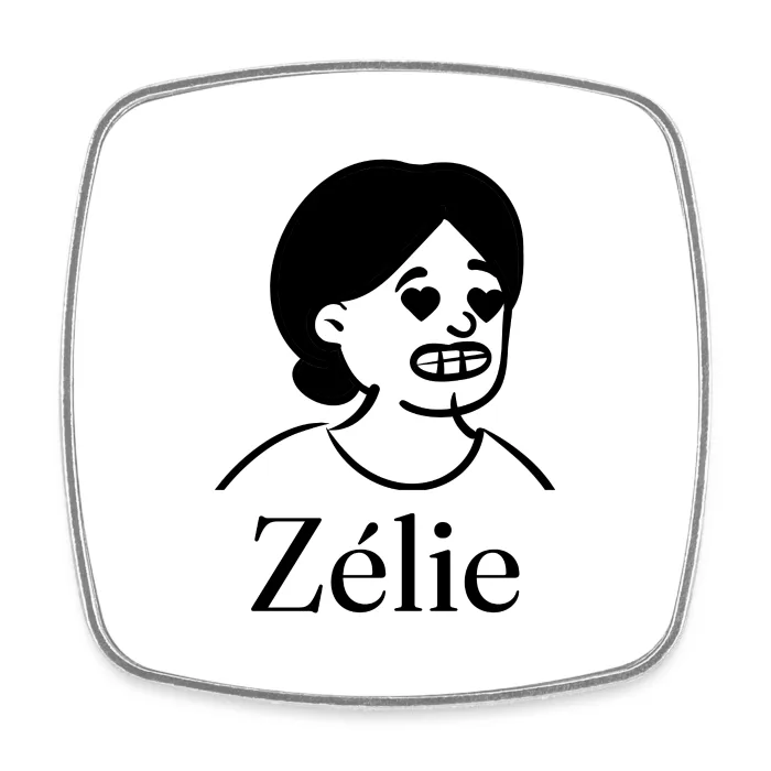 Magnet personnalisé au prénom Zélie