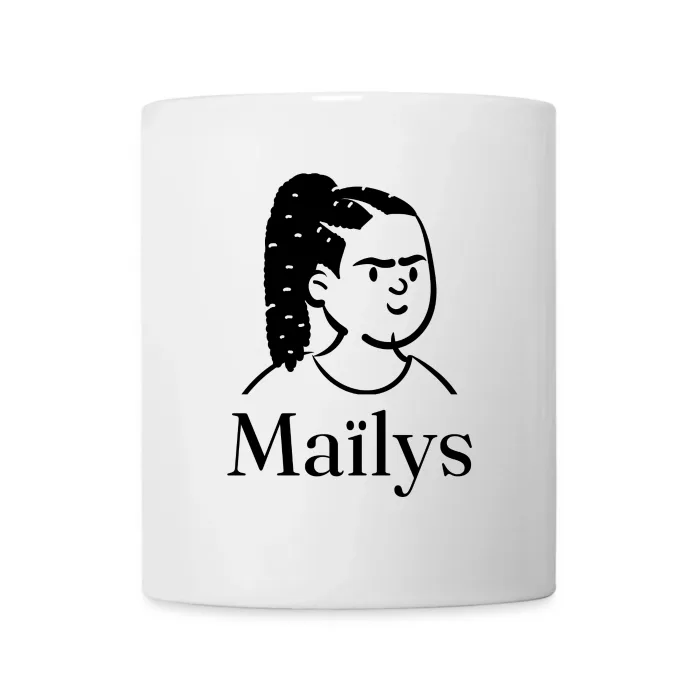 Mug personnalisé au prénom Maïlys