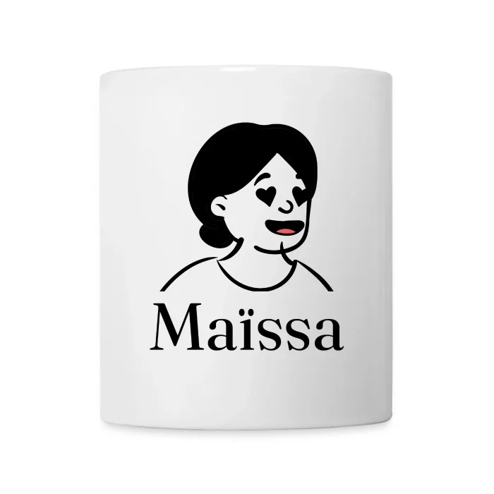 Mug personnalisé au prénom Maïssa