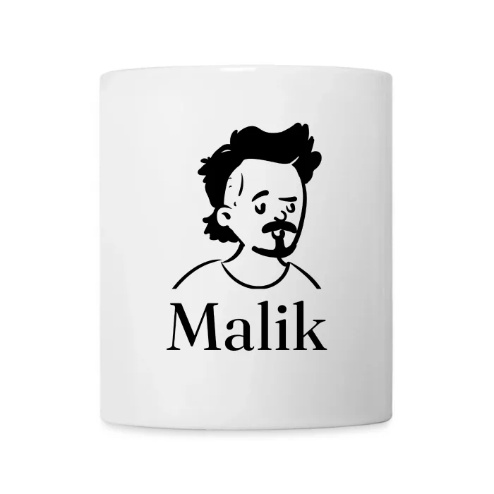 Mug personnalisé au prénom Malik