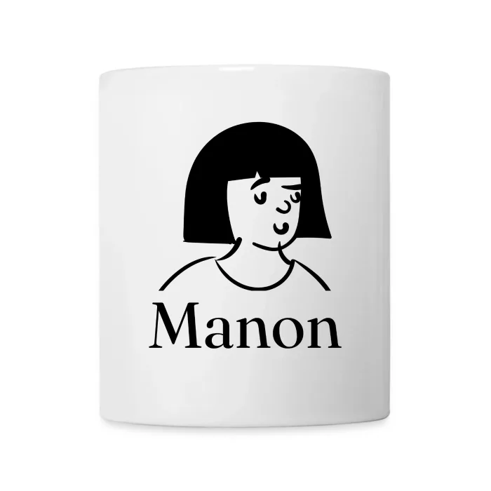 Mug personnalisé au prénom Manon