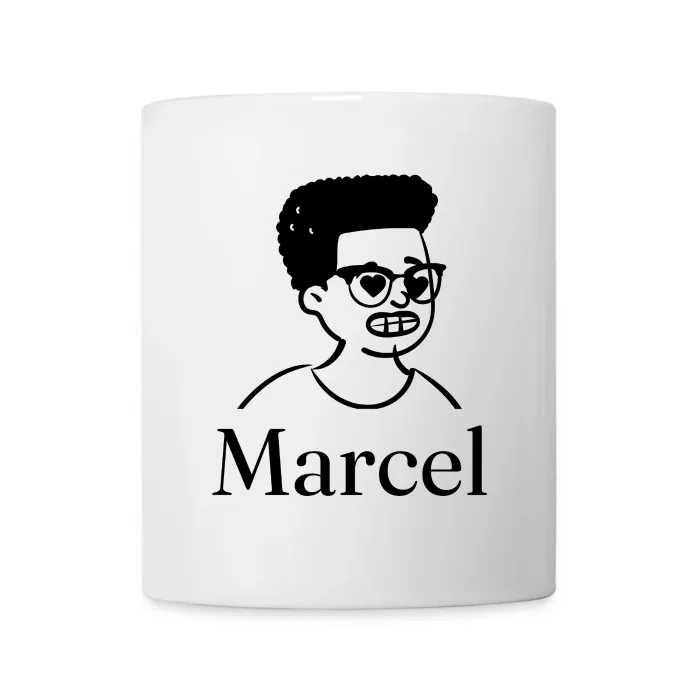 Mug personnalisé au prénom Marcel