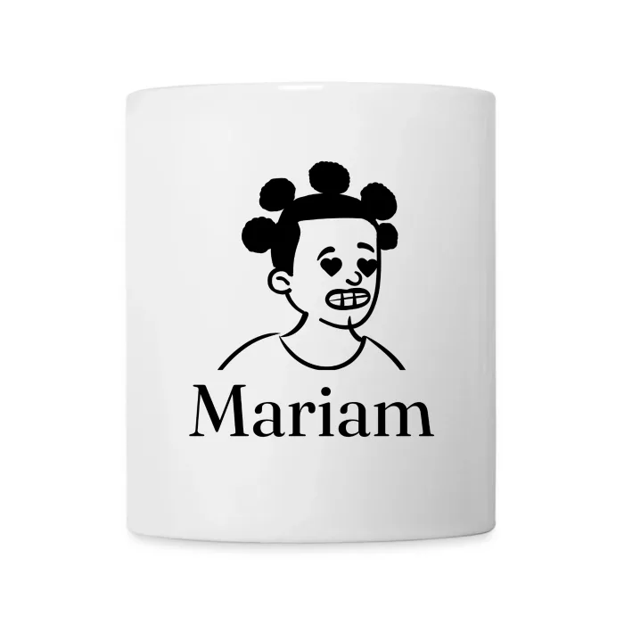 Mug personnalisé au prénom Mariam