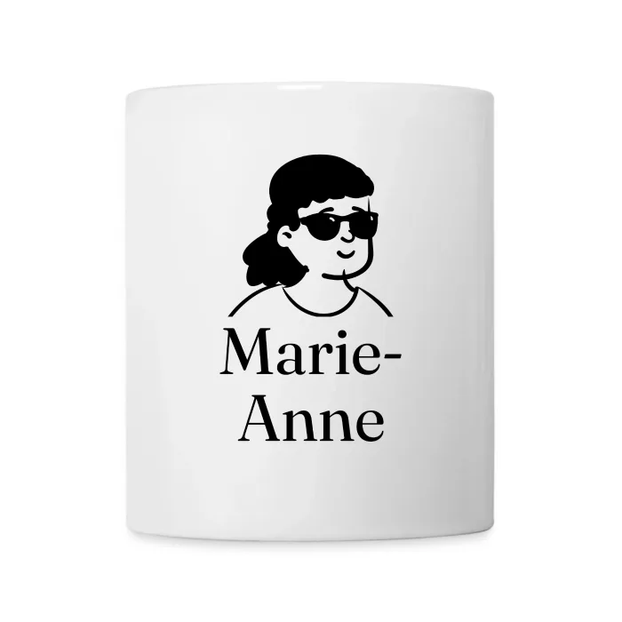 Mug personnalisé au prénom Marie-Anne