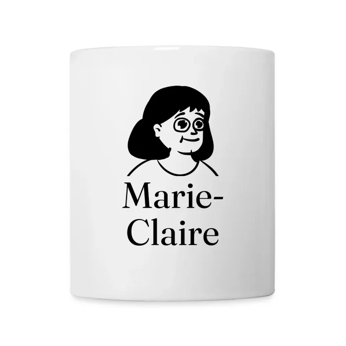 Mug personnalisé au prénom Marie-Claire
