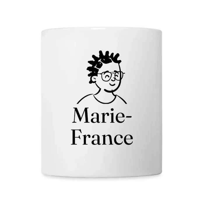 Mug personnalisé au prénom Marie-France