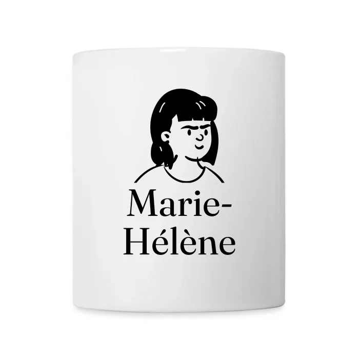 Mug personnalisé au prénom Marie-Hélène