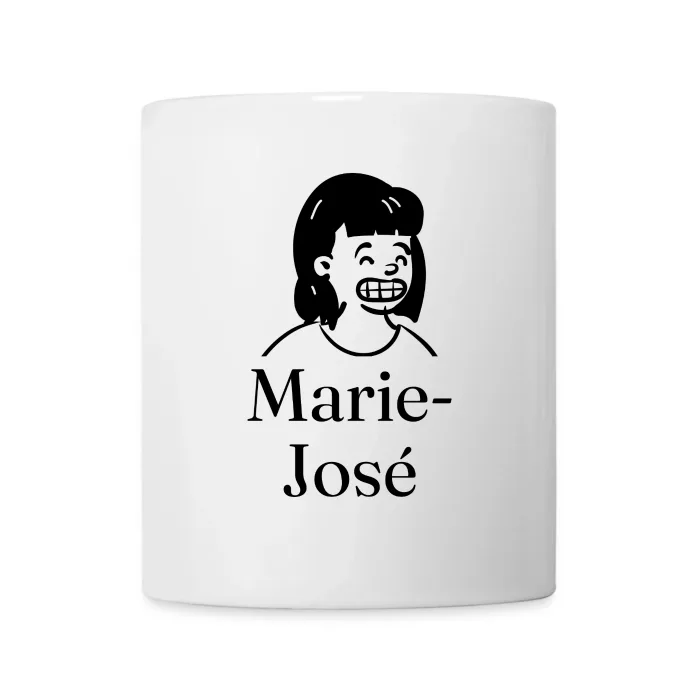 Mug personnalisé au prénom Marie-José