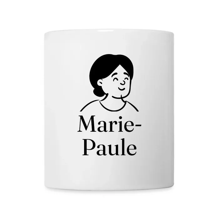 Mug personnalisé au prénom Marie-Paule