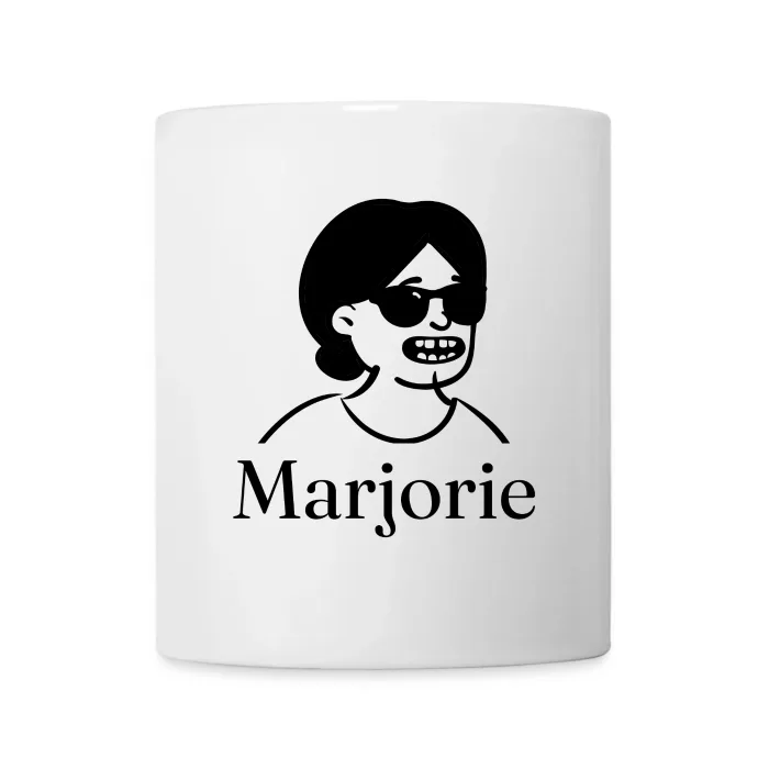 Mug personnalisé au prénom Marjorie