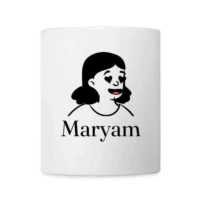 Mug personnalisé au prénom Maryam