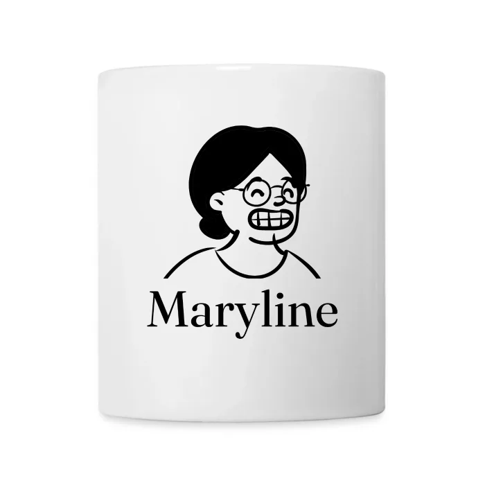 Mug personnalisé au prénom Maryline