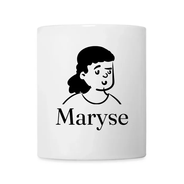 Mug personnalisé au prénom Maryse