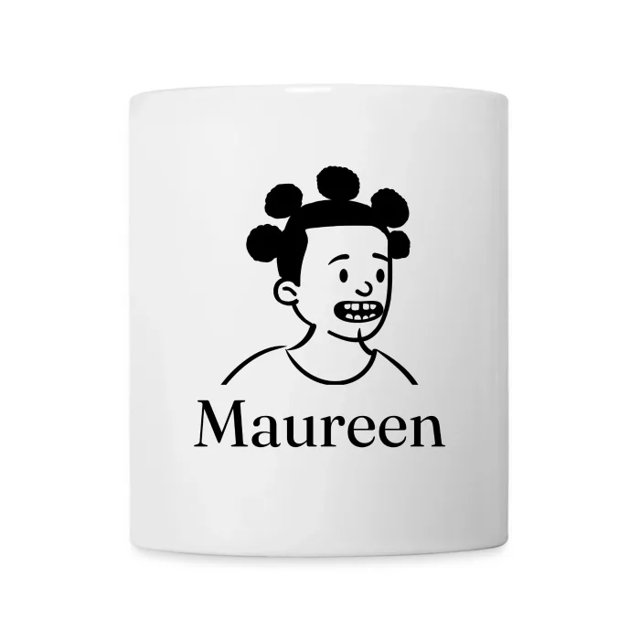 Mug personnalisé au prénom Maureen