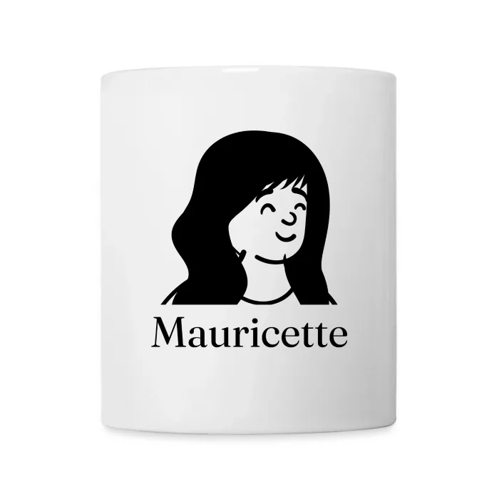 Mug personnalisé au prénom Mauricette