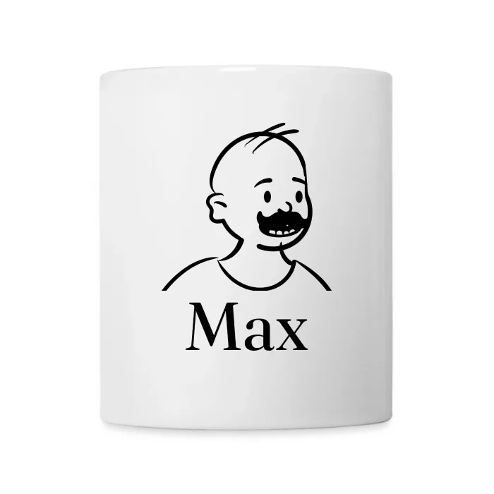 Mug personnalisé au prénom Max