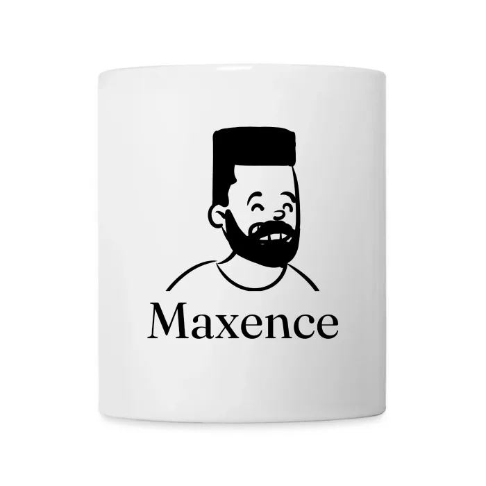 Mug personnalisé au prénom Maxence