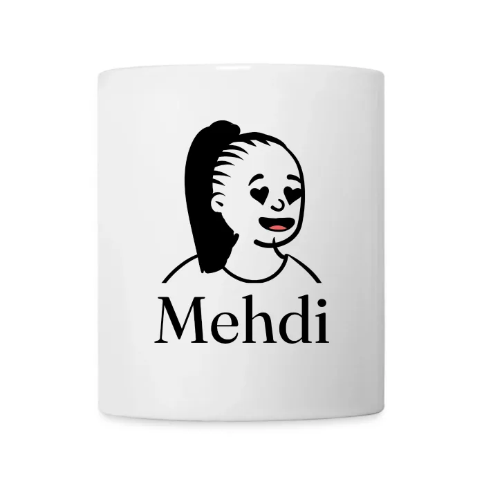 Mug personnalisé au prénom Mehdi