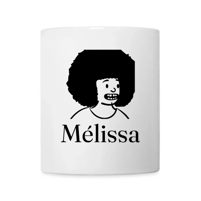 Mug personnalisé au prénom Mélissa