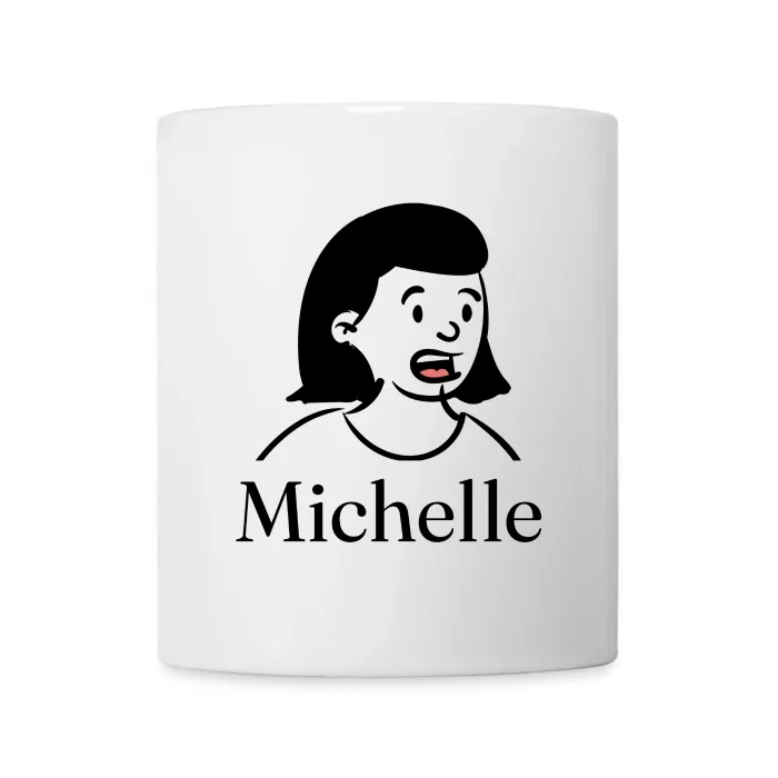 Mug personnalisé au prénom Michelle