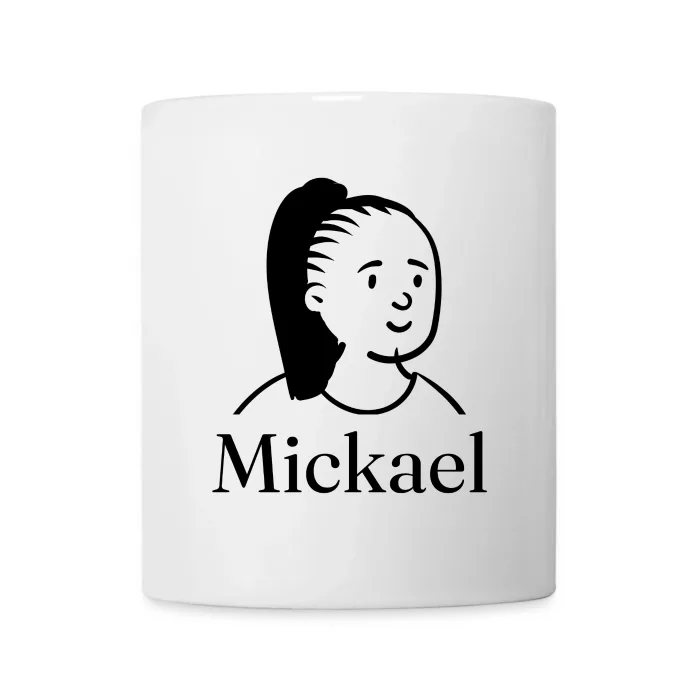 Mug personnalisé au prénom Mickael