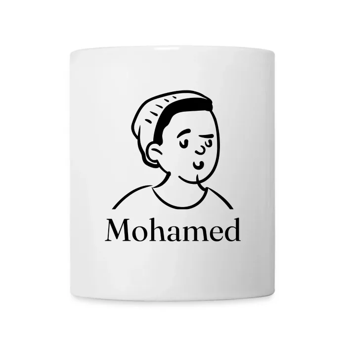 Mug personnalisé au prénom Mohamed