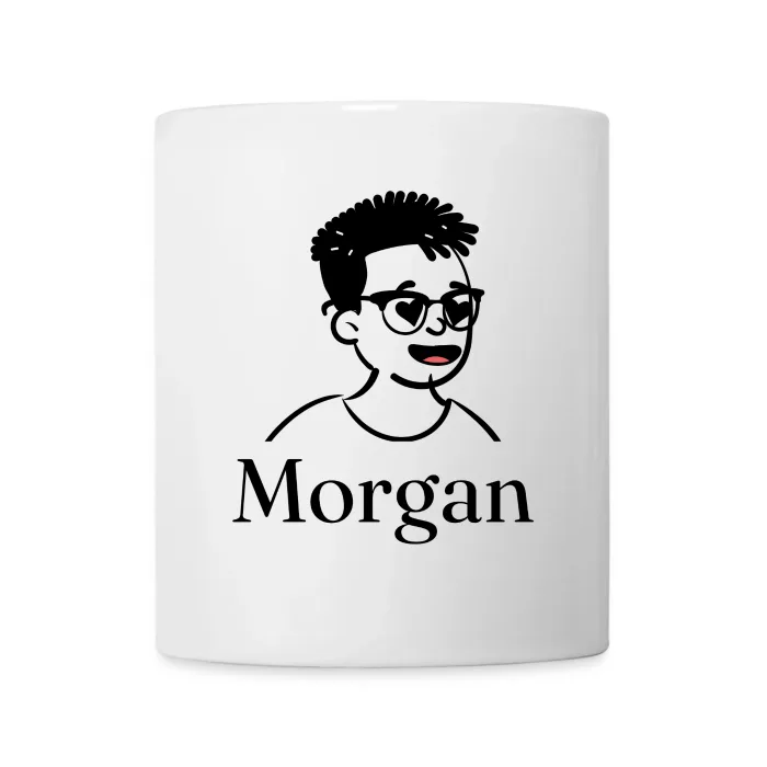 Mug personnalisé au prénom Morgan