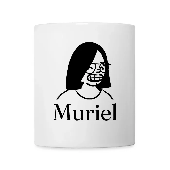 Mug personnalisé au prénom Muriel