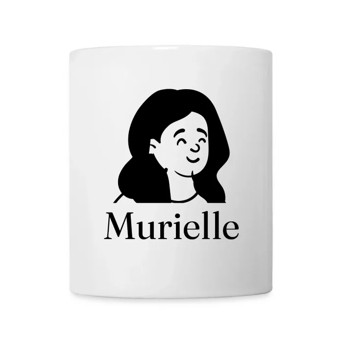 Mug personnalisé au prénom Murielle