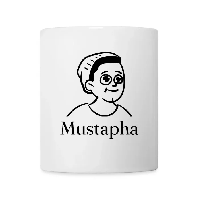 Mug personnalisé au prénom Mustapha