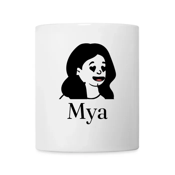 Mug personnalisé au prénom Mya