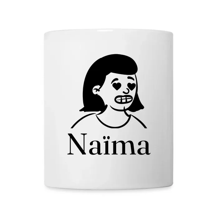 Mug personnalisé au prénom Naïma