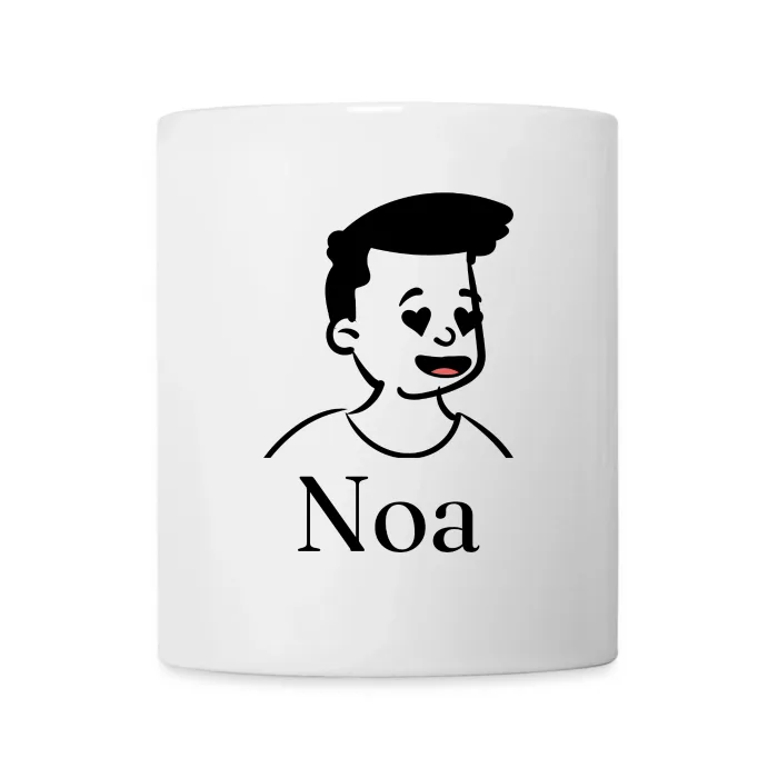 Mug personnalisé au prénom Noa