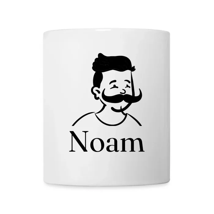 Mug personnalisé au prénom Noam